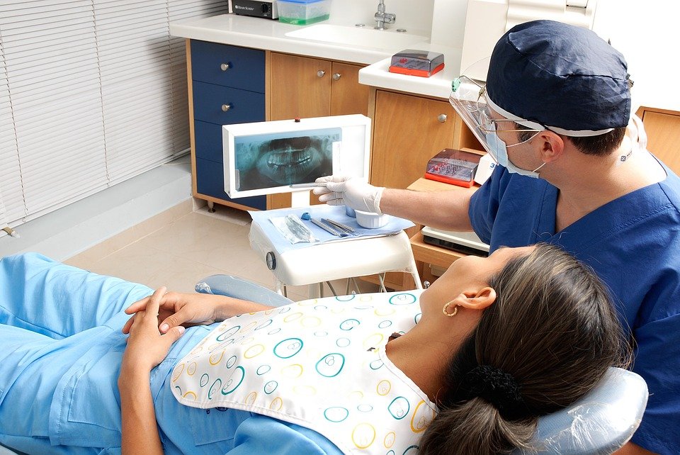a dentist